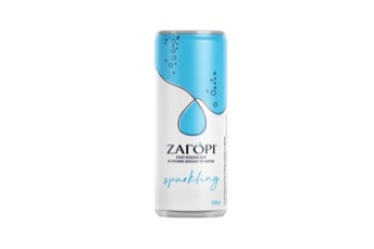 Ζαγόρι Ανθρακούχο Φυσικό Μεταλλικό Νερό 330ml — Route Souvlaki