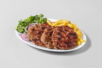 Μπιφτέκια μοσχαρίσια black Angus μερίδα — Route Souvlaki