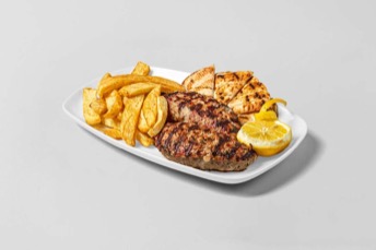 Μπιφτέκια γεμιστά μερίδα — Route Souvlaki