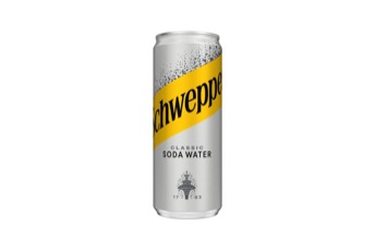 Schweppes soda water 330ml — Route Souvlaki