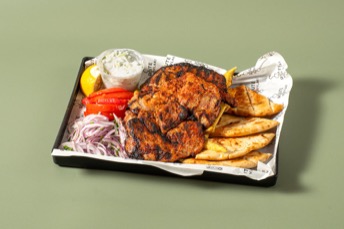 Μπριζολάκια χοιρινά μερίδα — Route Souvlaki